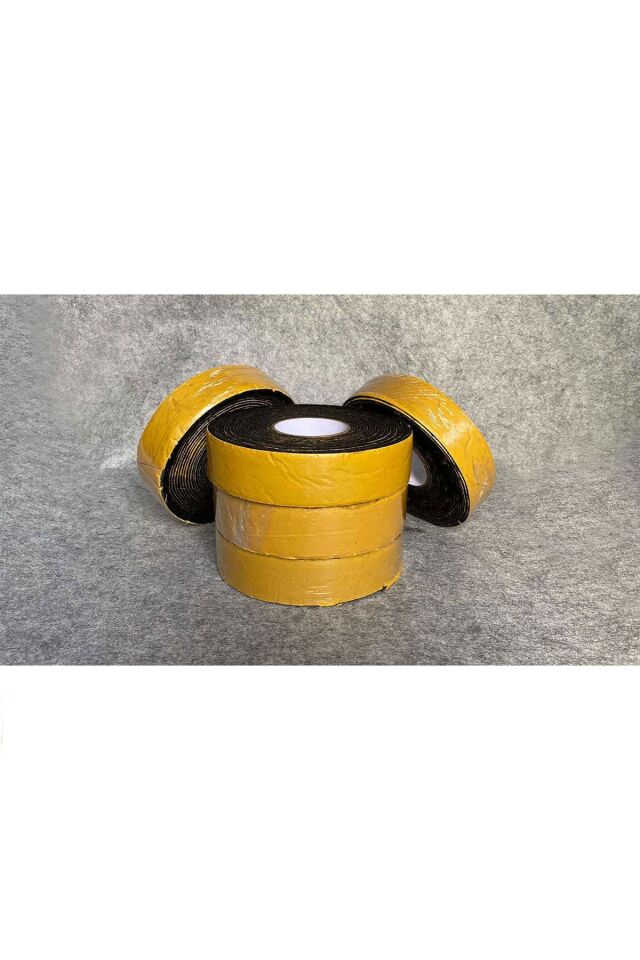 Yumuşak ve Koruyucu Keçe Bant - Isı ve Ses yalıtımı İçin Mükemmel Çözüm 5mt x 5cm (1mt lik 5 adet)