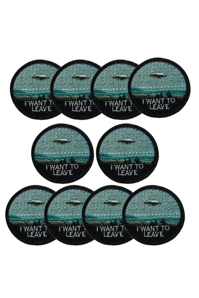 Wantleave Arma Yama Patch Sticker (ütüyle Yapışan Arma) 10 Adet