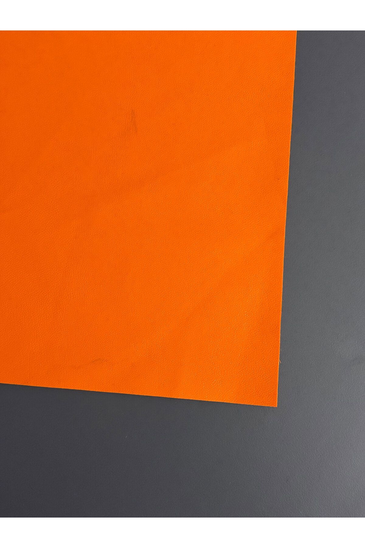 Her Yüzey İçin Şık ve Pratik Çözüm: ( 48x100 cm) Kendinden Yapışkanlı Suni Deri Kaplama Çeşitleri Turuncu