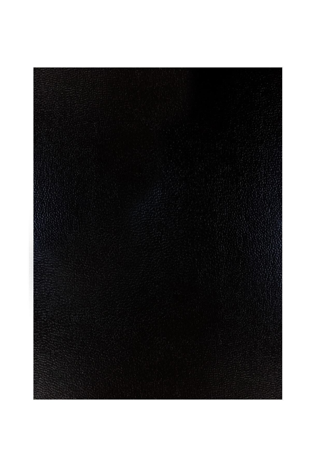 Her Yüzey İçin Şık ve Pratik Çözüm: ( 48x100 cm) Kendinden Yapışkanlı Suni Deri Kaplama Çeşitleri Siyah