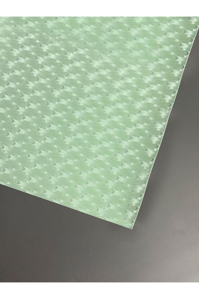 Her Yüzey İçin Şık ve Pratik Çözüm: ( 48x100 cm) Kendinden Yapışkanlı Suni Deri Kaplama Çeşitleri Mint Yeşili